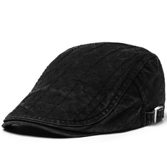 Men's Breathable Flat Ivy Cap Beret Newsboy Hat
