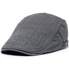 Men's Breathable Flat Ivy Cap Beret Newsboy Hat
