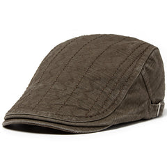 Men's Breathable Flat Ivy Cap Beret Newsboy Hat