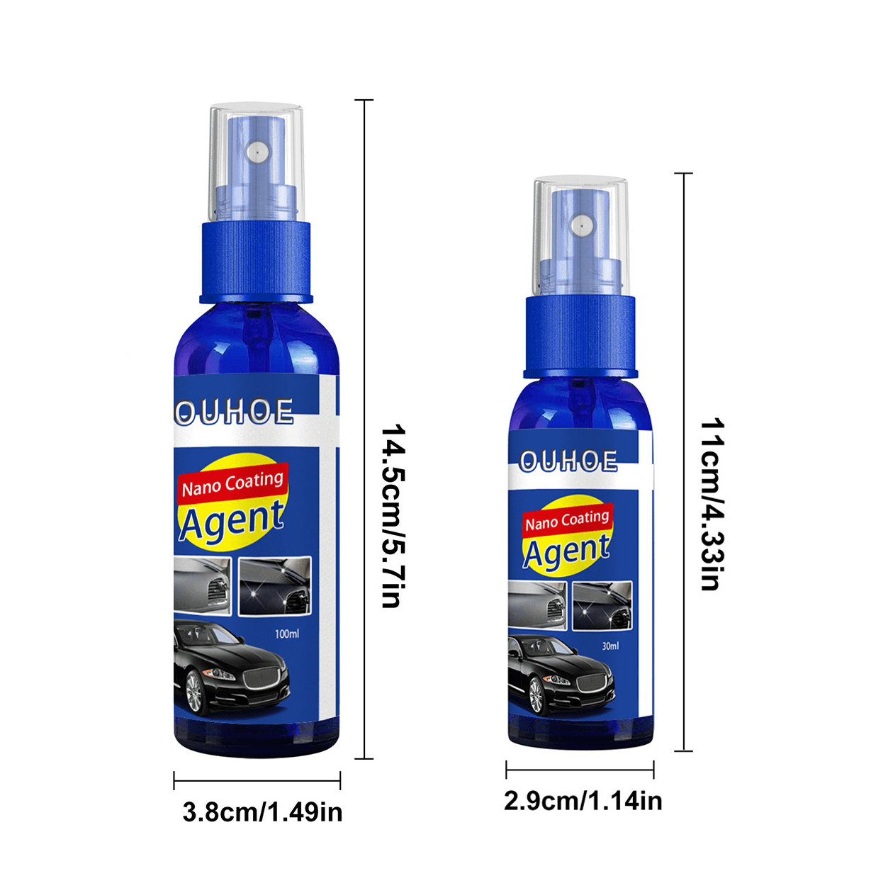 Car Interior Refurbishment Spray 30-100ML