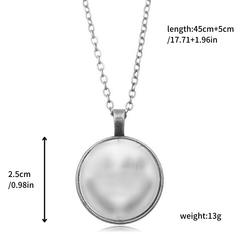 Men's Luminous Pendant Chain Necklace Gift For Boyfriend