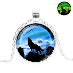 Men's Luminous Pendant Chain Necklace Gift For Boyfriend