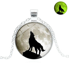 Men's Luminous Pendant Chain Necklace Gift For Boyfriend