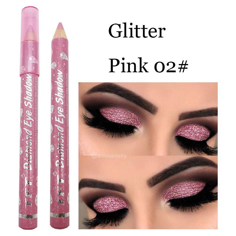 Pearly Eyeliner Pen & Sequin Eyeshadow Stick Set