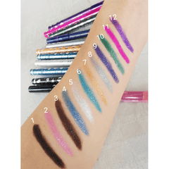 Pearly Eyeliner Pen & Sequin Eyeshadow Stick Set