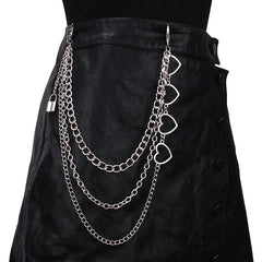Punk Layered Chain Pants Chain For Men