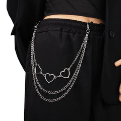 Punk Layered Chain Pants Chain For Men