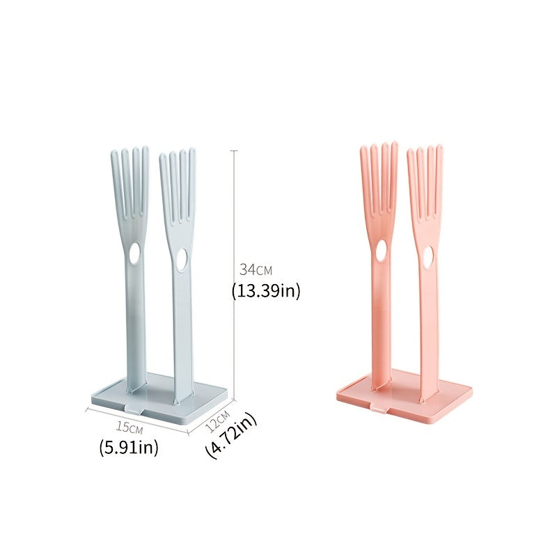 Kitchen Glove Holder Mitten Dryer Reusable Bag Dish Towel Drying Organizer