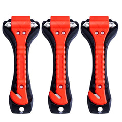 3pcs Car Emergency Escape Tool safety Hammer With Seat Belt Cutter
