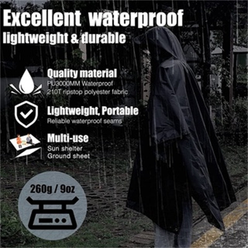 Waterproof Outdoor Raincoat for Motorcycle Camping Fishing