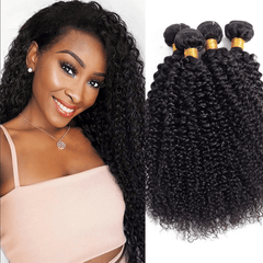 Brazilian Virgin Human Hair Wet and Wavy Bundles