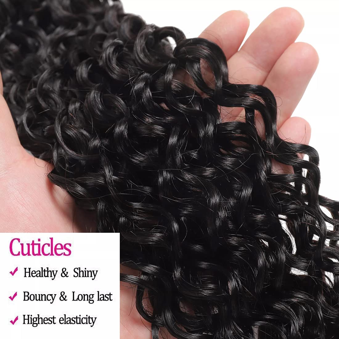 Brazilian Virgin Human Hair Wet and Wavy Bundles