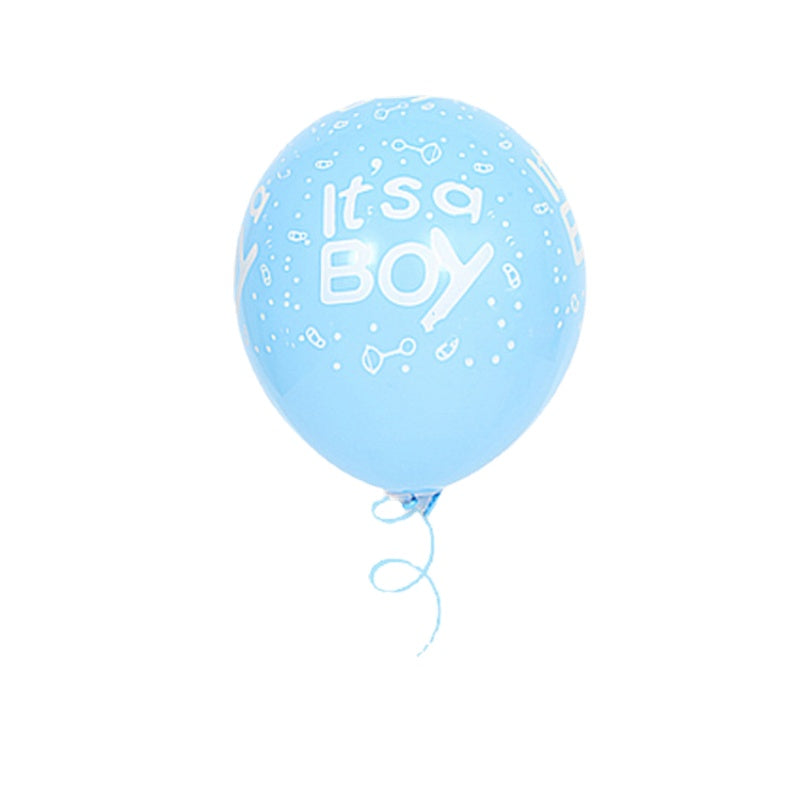 10pc Pink Latex Balloon BOY OR GIRL Baby Shower Party Decoration