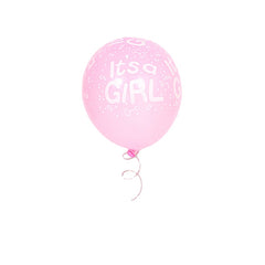 10pc Pink Latex Balloon BOY OR GIRL Baby Shower Party Decoration