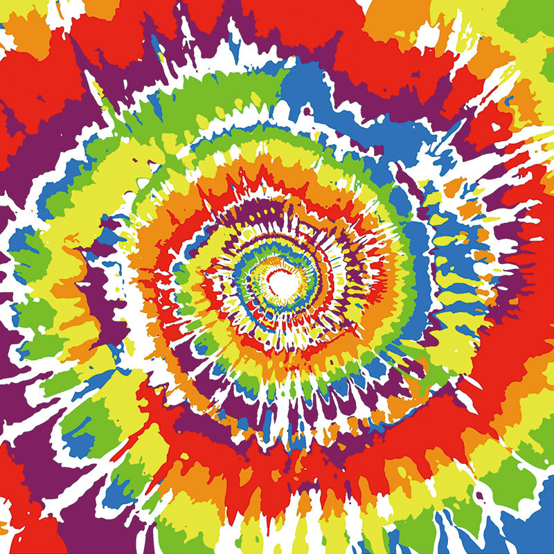Paisley Rainbow Print Square Scarf Bandana LGBT Pride Headscarf
