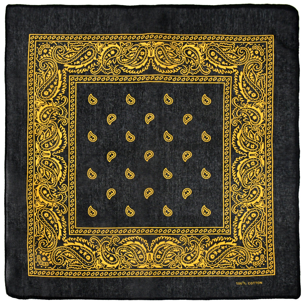 54 Paisley Print Bandana Hip Hop Square Scarf Headband Wrist Wraps