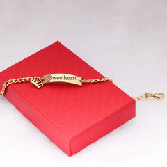 Golden Stainless Steel Children's Bracelet