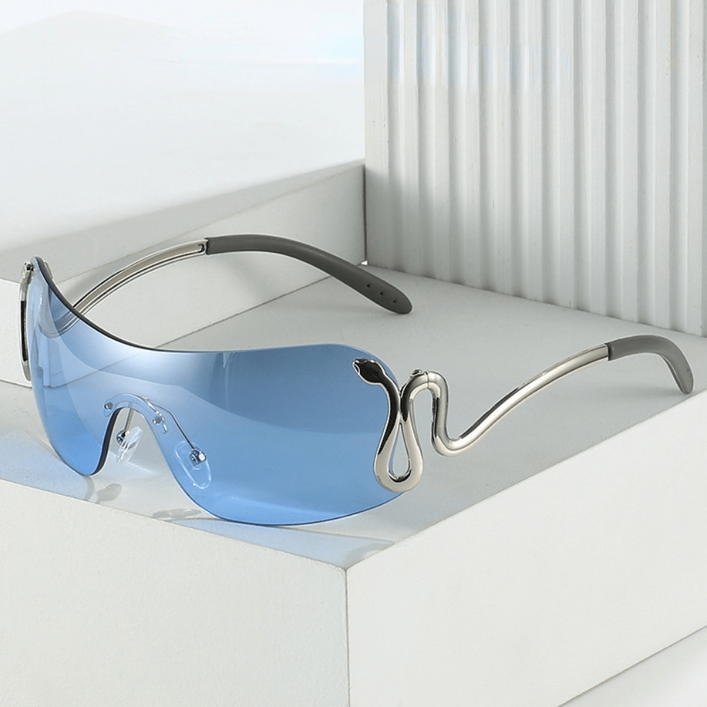 Y2K Snake One Piece Sunglasses UV400
