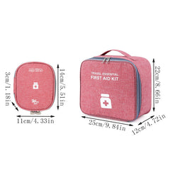 Handheld Cube Medicine Bag Convenient First Aid Box Lightweight Portable