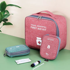 Handheld Cube Medicine Bag Convenient First Aid Box Lightweight Portable