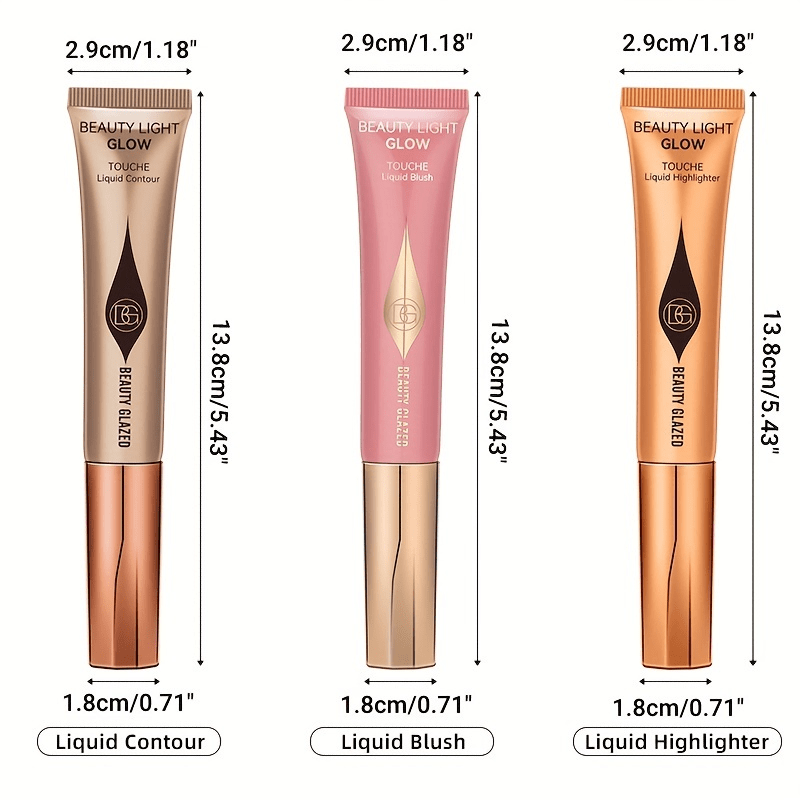 Pearly Blush Highlighter Cream with Sponge Applicator