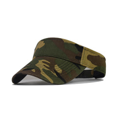 Men's Camouflage Sun Hat Army Top Cap Women Outdoor Beach Cycling Gorra