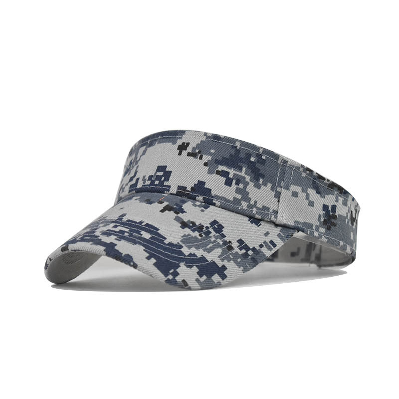 Men's Camouflage Sun Hat Army Top Cap Women Outdoor Beach Cycling Gorra