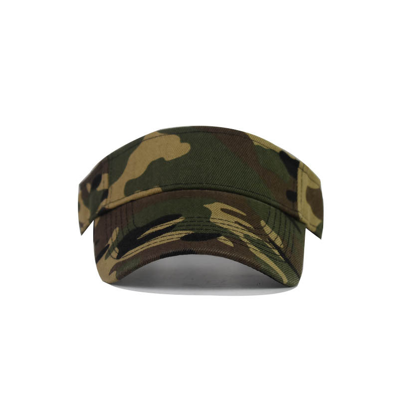 Men's Camouflage Sun Hat Army Top Cap Women Outdoor Beach Cycling Gorra