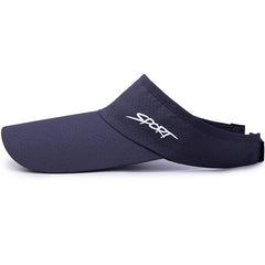 Sunscreen Sunshade Visor Hat With Maple Pattern for Men