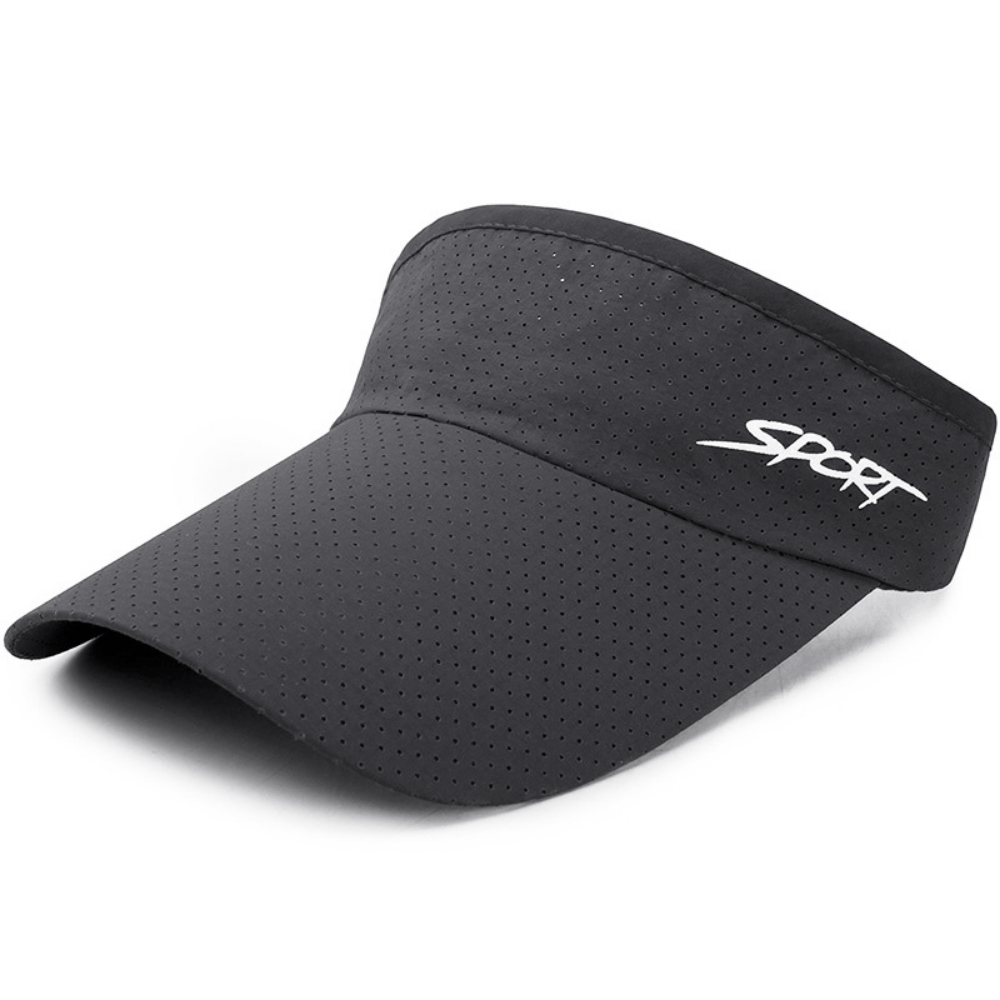 Sunscreen Sunshade Visor Hat With Maple Pattern for Men