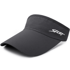 Sunscreen Sunshade Visor Hat With Maple Pattern for Men