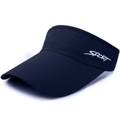 Sunscreen Sunshade Visor Hat With Maple Pattern for Men