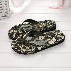 Men's Camo Flip Flops Outdoor Sandals