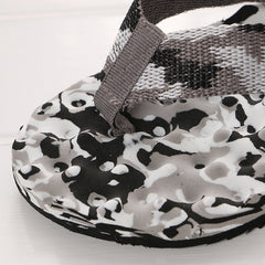 Men's Camo Flip Flops Outdoor Sandals