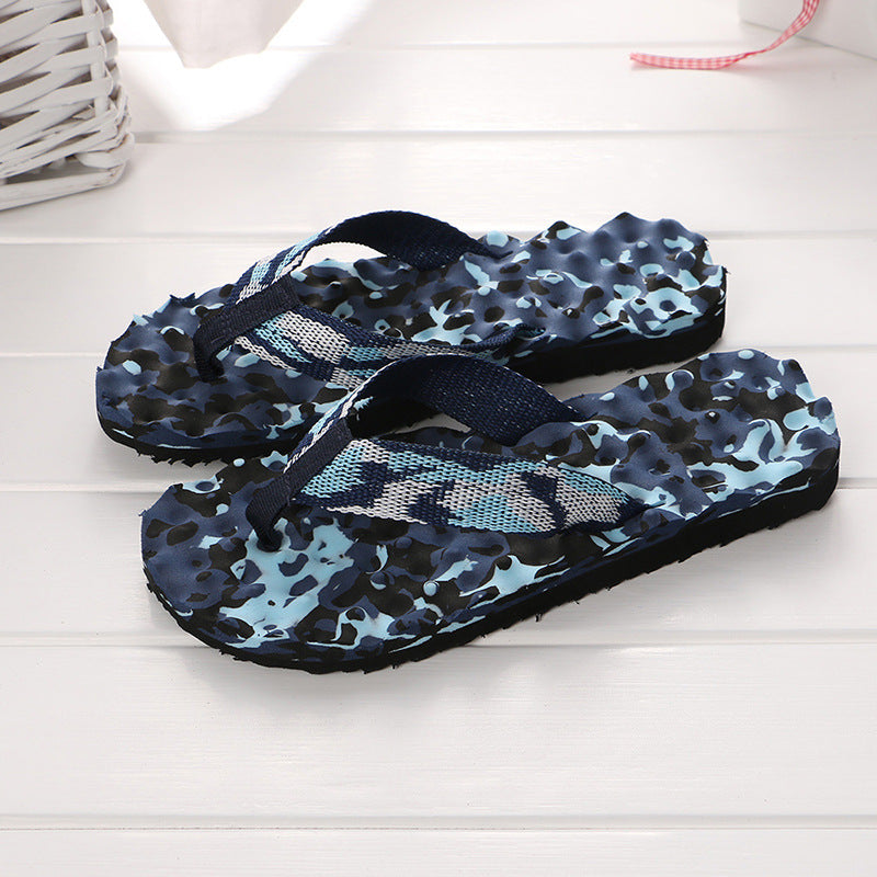 Men's Camo Flip Flops Outdoor Sandals