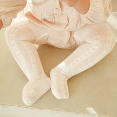 Soft Cotton Baby Girl's Pantyhose