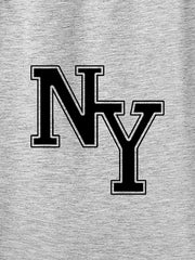 NY Print Men's Comfy Drawstring Shorts Summer Clothing