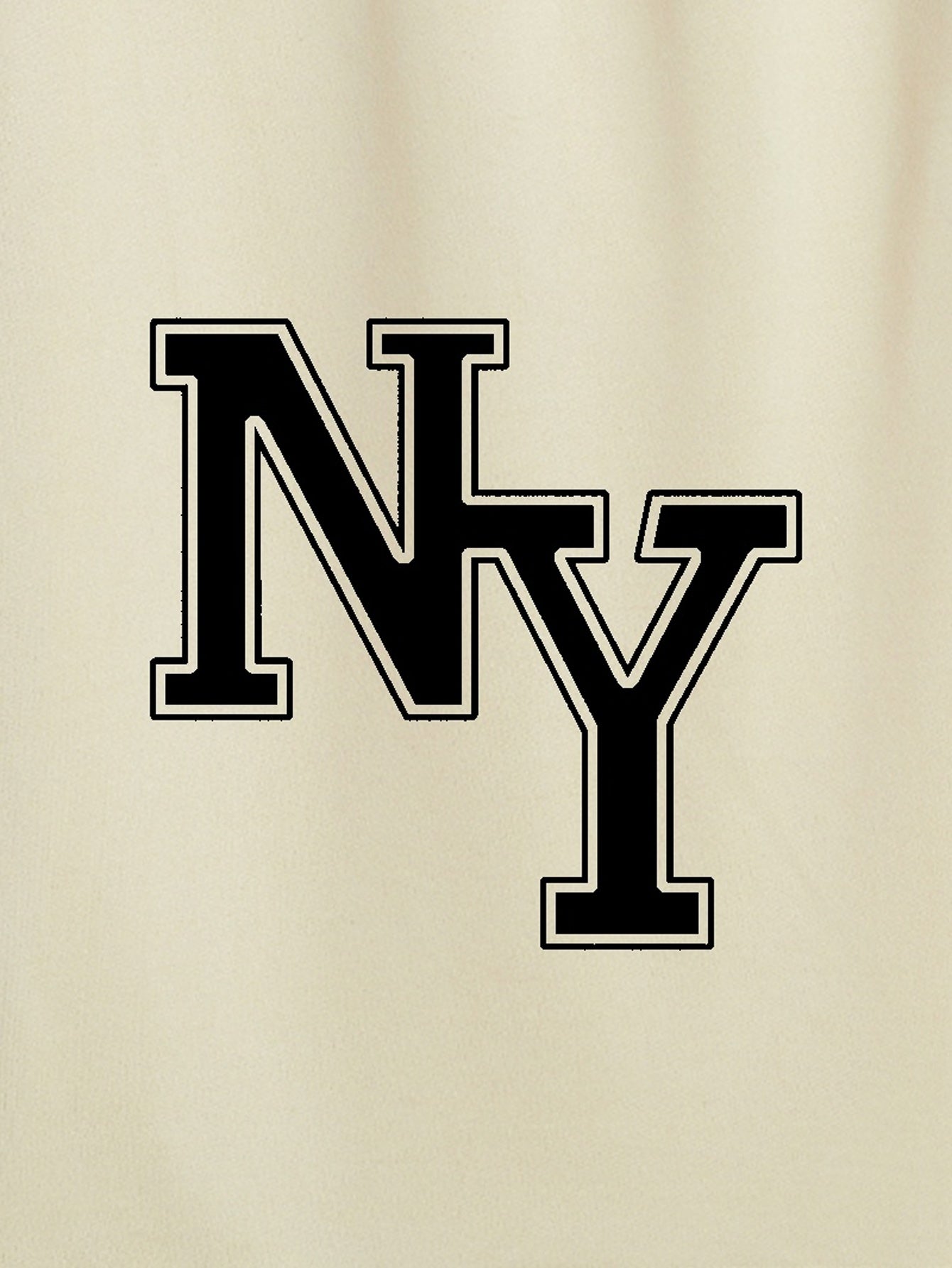 NY Print Men's Comfy Drawstring Shorts Summer Clothing