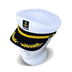 Navy Boat Captain Hat for Halloween Costume