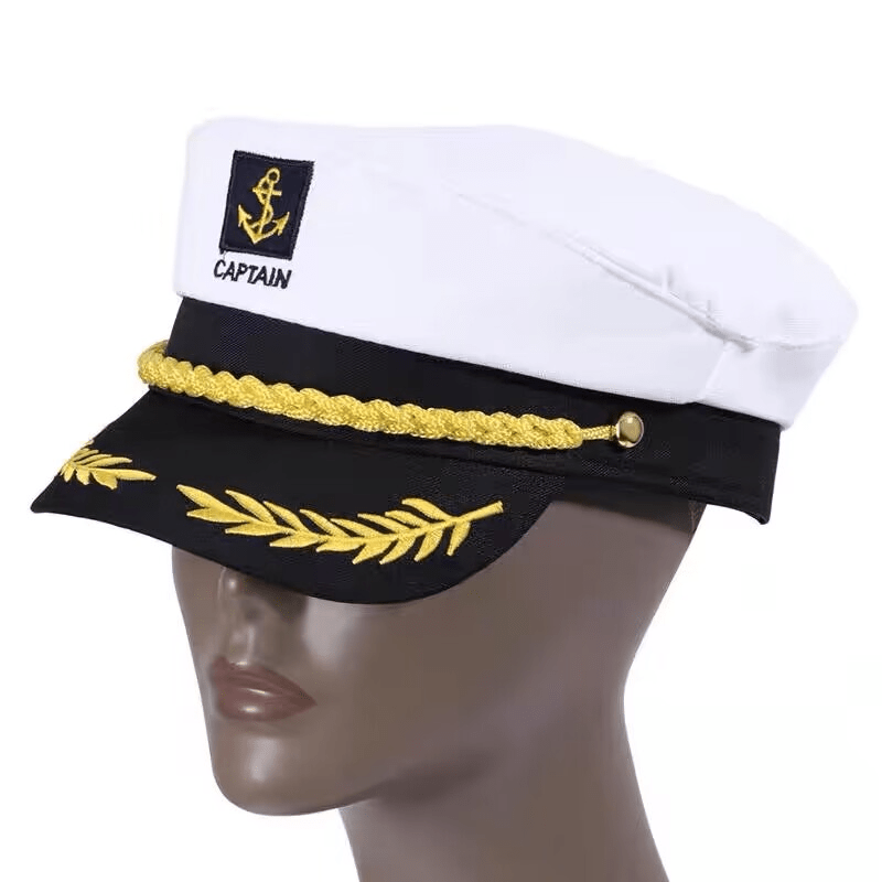Navy Boat Captain Hat for Halloween Costume