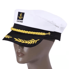 Navy Boat Captain Hat for Halloween Costume