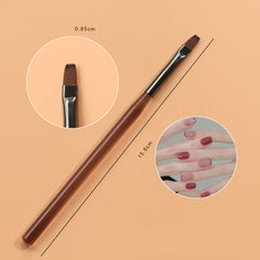 9pcs Professional Nail Art Brush Set for Gel Painting