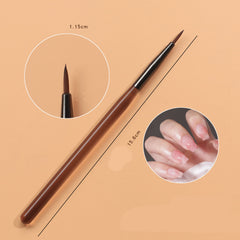 9pcs Professional Nail Art Brush Set for Gel Painting