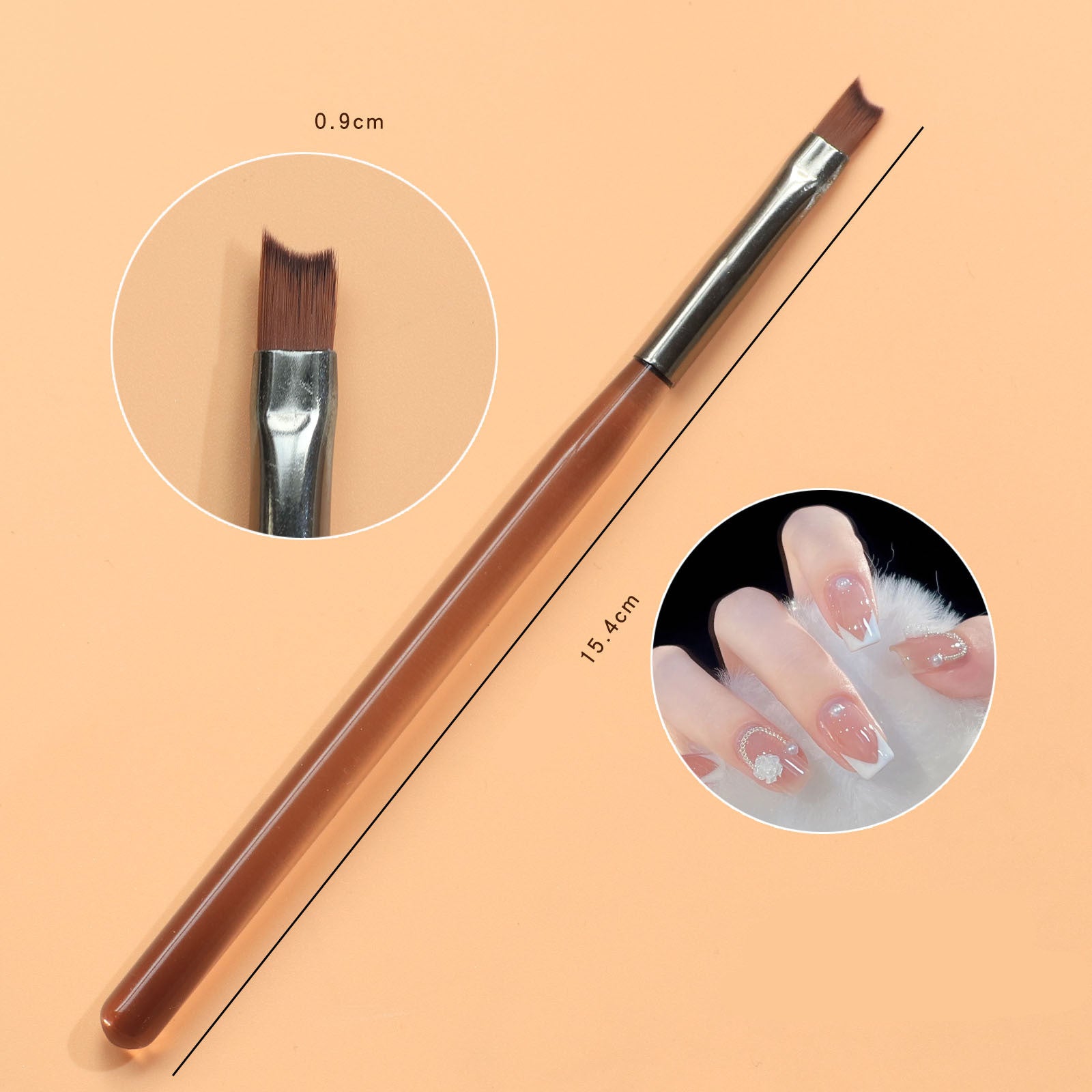9pcs Professional Nail Art Brush Set for Gel Painting