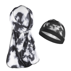 Tie Dyed Pirate Hat Men's Headscarf Outdoor Cycling Sunscreen Brimless Hat