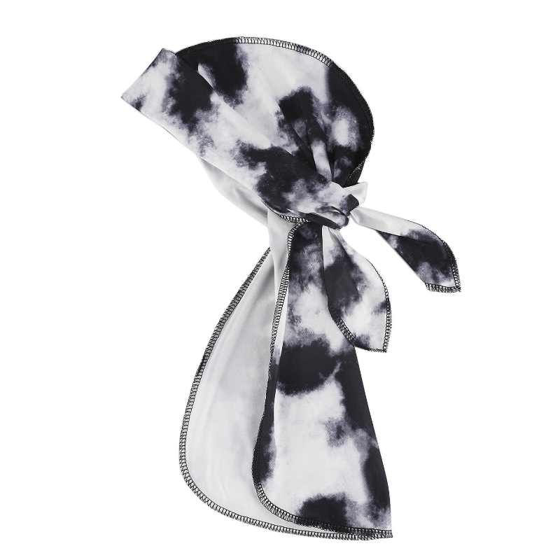 Tie Dyed Pirate Hat Men's Headscarf Outdoor Cycling Sunscreen Brimless Hat