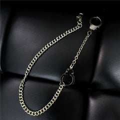 Bike Chain Keychain Punk Rock Metal Waist Chain Jewelry