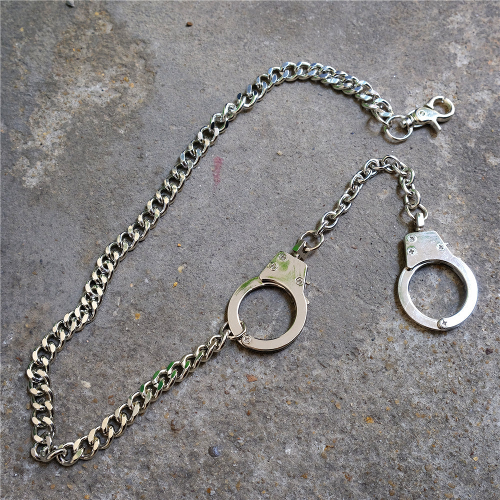 Bike Chain Keychain Punk Rock Metal Waist Chain Jewelry