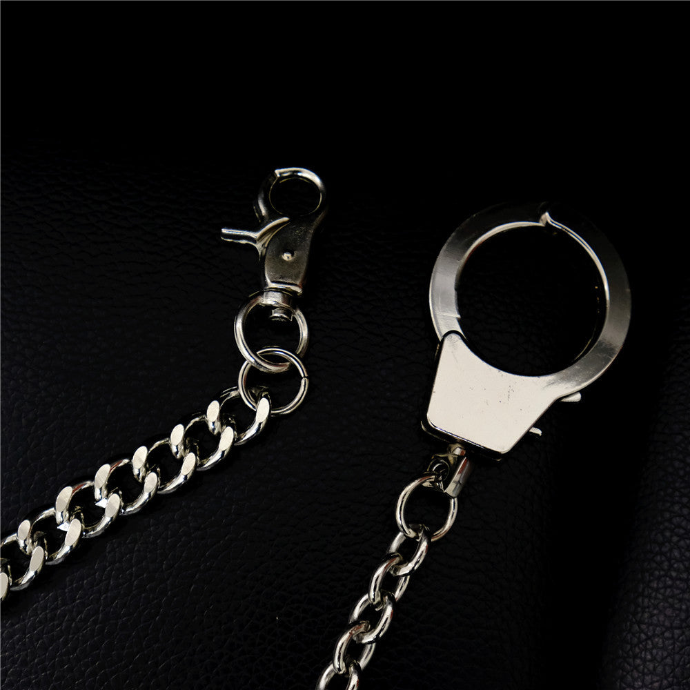 Bike Chain Keychain Punk Rock Metal Waist Chain Jewelry