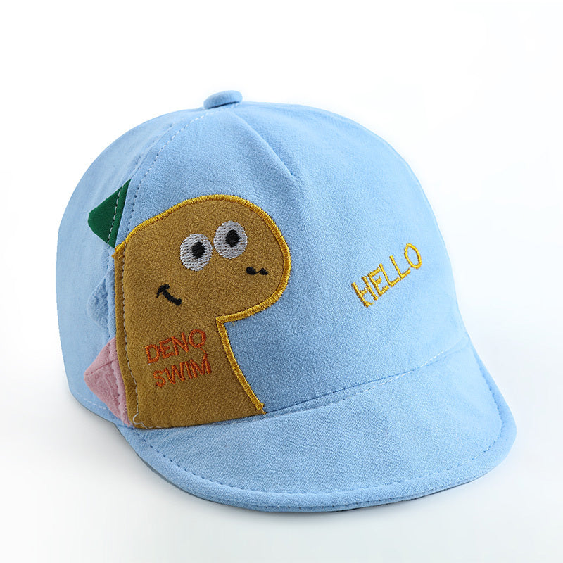 Cartoon Dinosaur Baby Baseball Cap Adjustable Sun Visor Hat